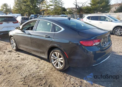 2016 Chrysler 200 Limited Platinum z USA, uszkodzony, nr VIN 1C3CCCAB4GN178758